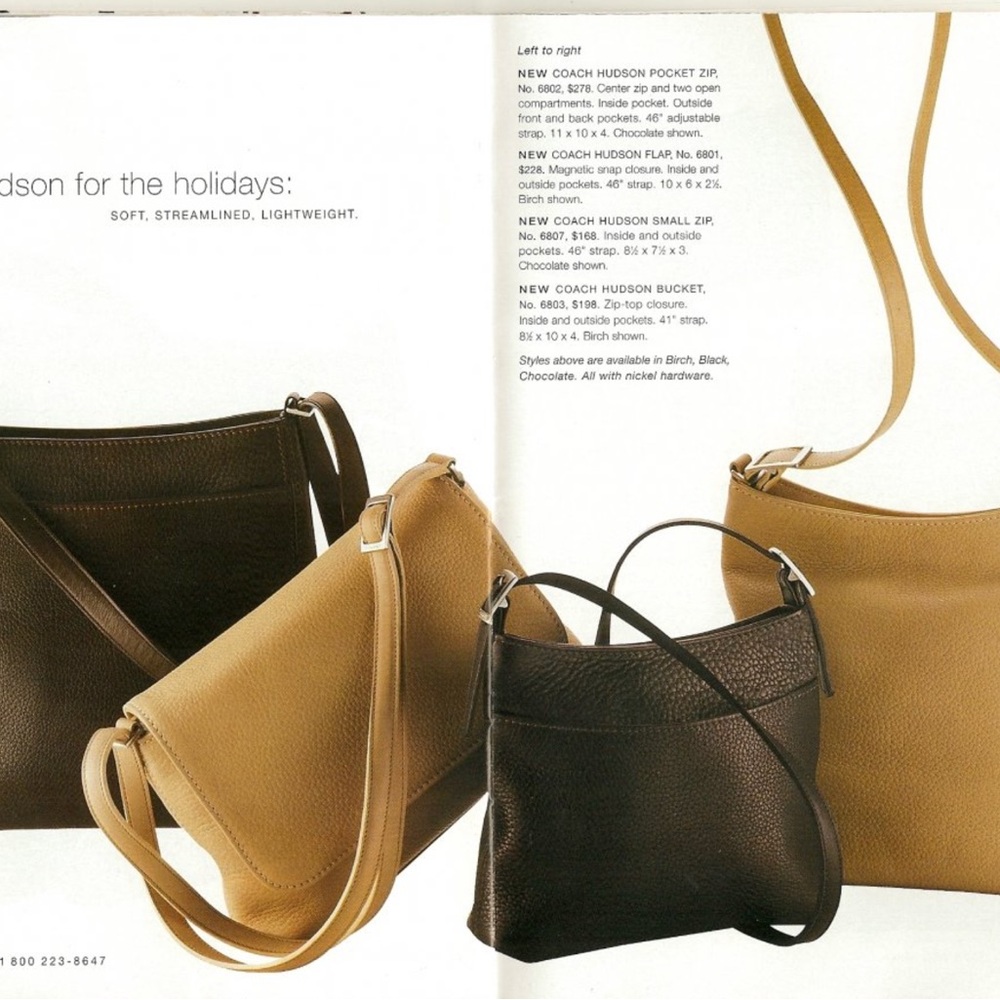Coach 1999 Vintage Hudson Flap Bag - Picture 2 of 12